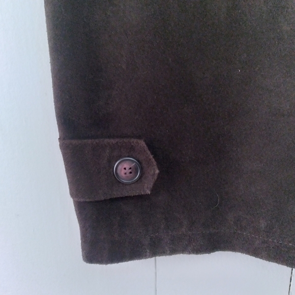 San francisco collection suede zip up waistcoat vest - Picture 2 of 7